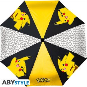 Pok�mon - Paraply - Pikachu - Gul Sort