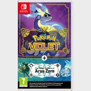 Pokemon Violet + The Hidden Treasure Of Area Zero - Nintendo Switch
