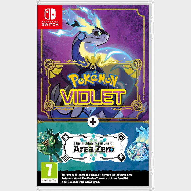 Pokemon Violet + The Hidden Treasure Of Area Zero - Nintendo Switch
