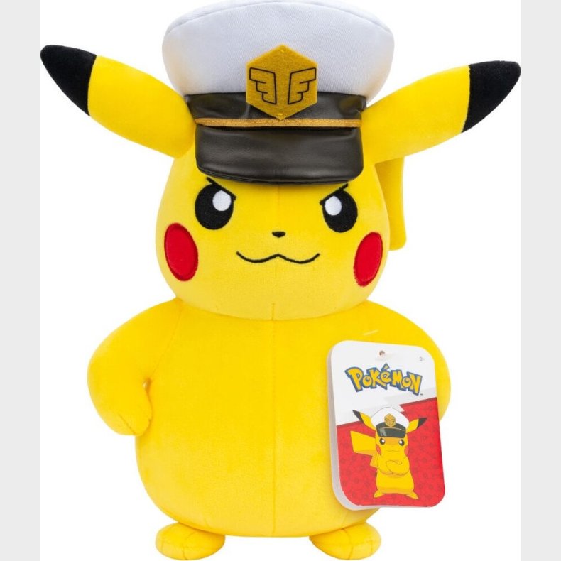 Pok�mon - Captain Pikachu Plush 20 Cm - (pkw4295)