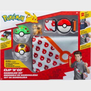 Pokmon - Clip N Go Bandolier Set Growlithe