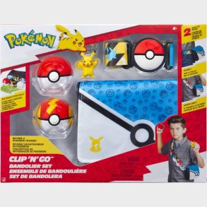 Pokmon - Clip N Go Bandolier Set Pikachu