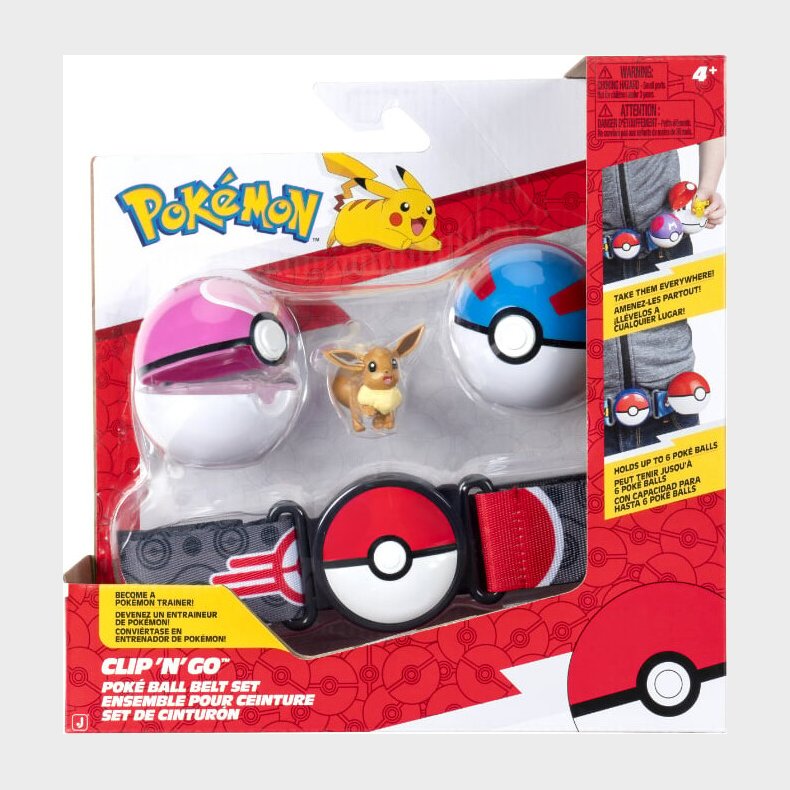 Pok�mon - Clip N Go Belt Set Eevee