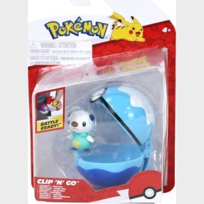 Pok�mon - Clip N Go Oshawolt Dive Ball W21