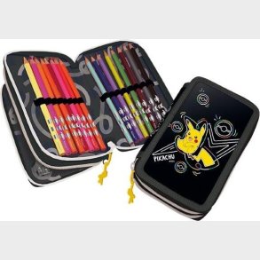 Pok�mon - Neon - 2-compartment Filled Pencil Case (161508516)