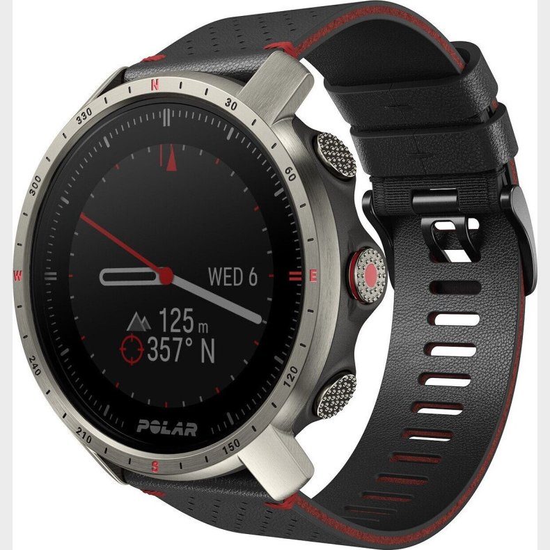 Polar - Grit X Pro Titan Smartwatch