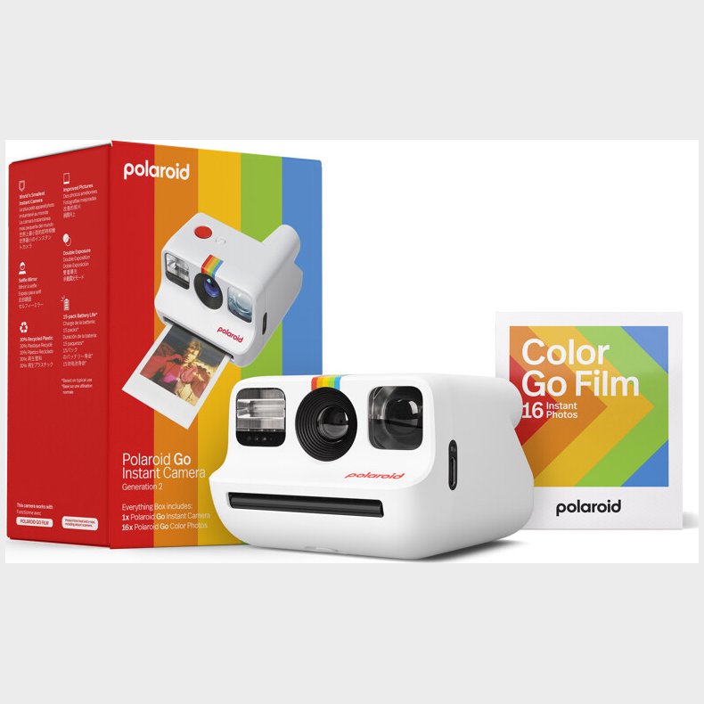 Polaroid - Go Gen 2 E-box Kamera - Hvid