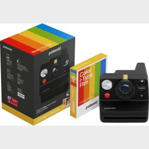 Polaroid - Now+ Gen 3 Sort - Bundle Med Farve Film (8 Photos)