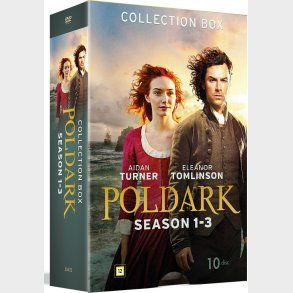 Poldark Box 1 - Sson 1-3 - DVD - Tv-serie