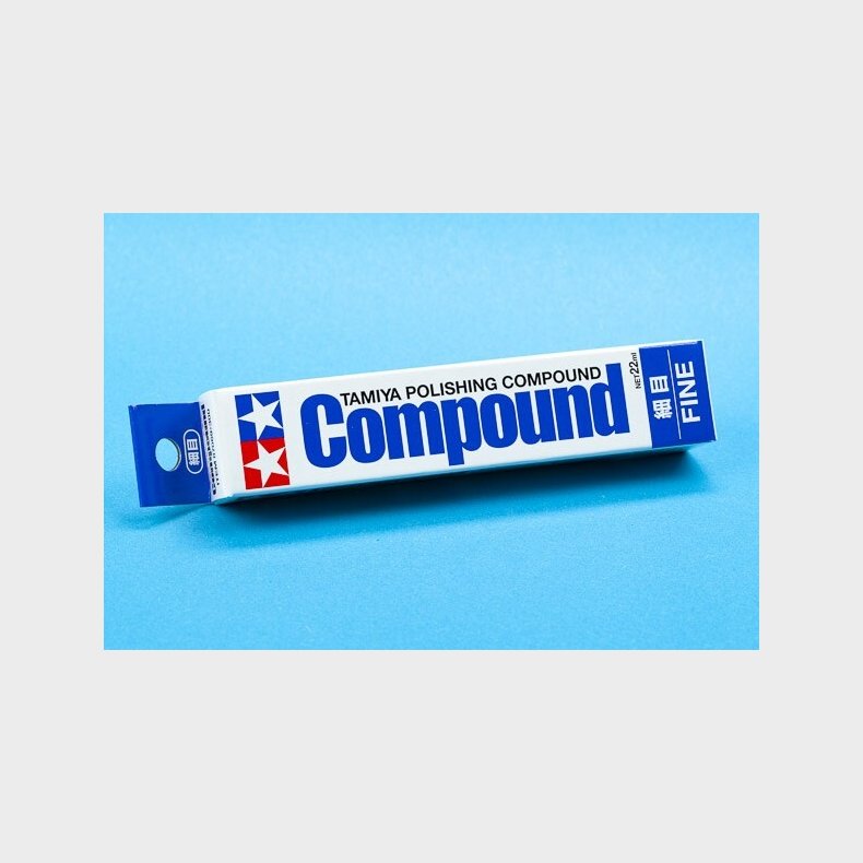 Tamiya - Polishing Compound - Fine - Polerpasta - 22 Ml - 87069