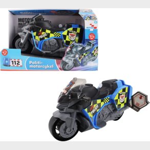 Politimotorcykel M/lys Og Lyd