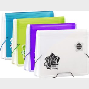 Poly Rock Attache File A5 Assorterede - Foldermate