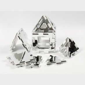 Polydron - Mit frste byggest m. spejle, 16 dele