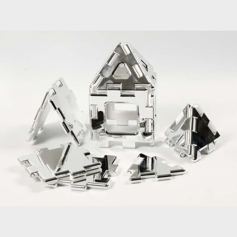 Polydron - Mit frste byggest m. spejle, 16 dele