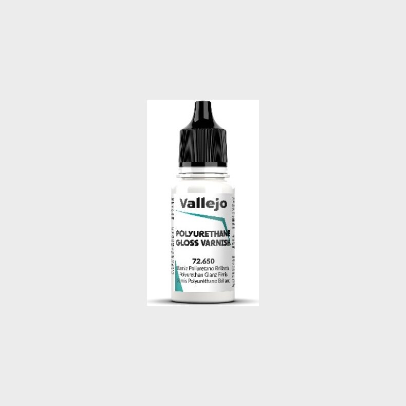 Vallejo - Polyurethane Gloss Varnish - Polyurethan Lak - 18 Ml - 72650