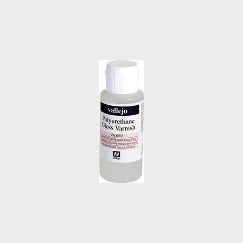 Vallejo - Polyurethane Gloss Varnish - Polyurethan Lak - 60 Ml - 26650