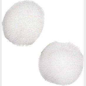 Pomponer -  15 Mm - Hvid - 200 Stk.