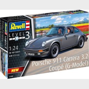 Revell - Porsche 911 Coup� Bil Bygges�t - 1:24 - Level 3 - 07688