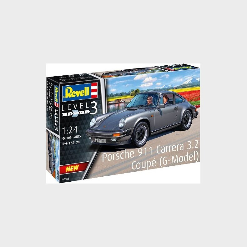 Revell - Porsche 911 Coup� Bil Bygges�t - 1:24 - Level 3 - 07688