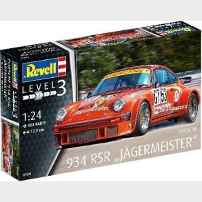Revell - Porsche 934 Model Bil Bygges�t - 1:24 - Level 3 - 07031