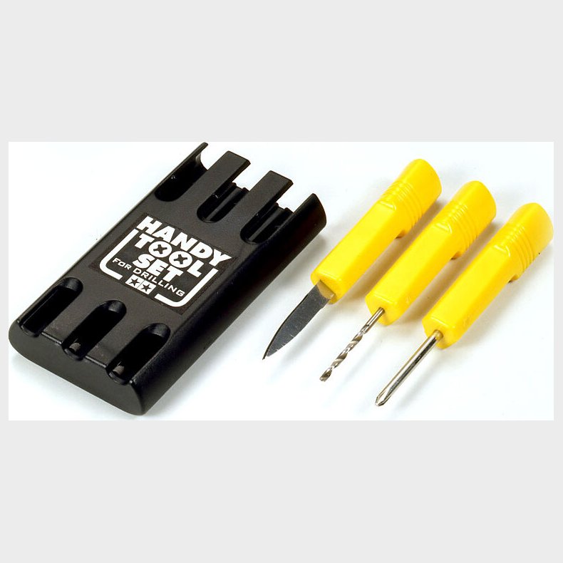 Tamiya - Craft Tools - Portable Tool Set For Drilling - 74057