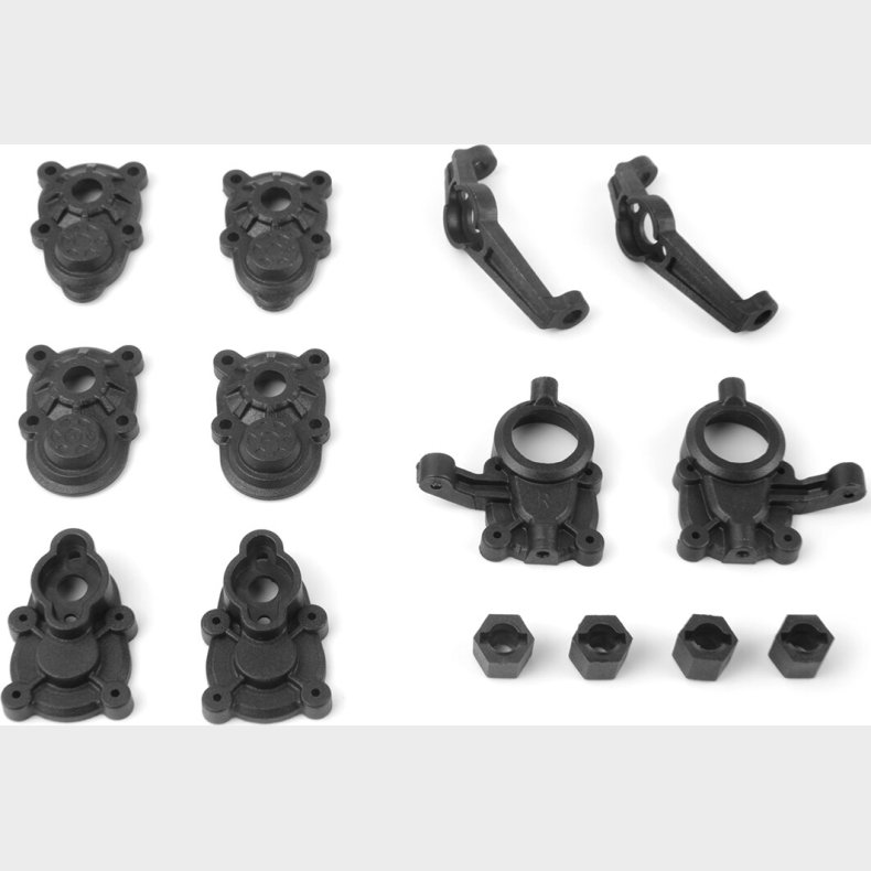 Portal Axle Plastic Parts Set - Hp161135 - Hpi Racing