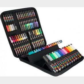 Posca Tusser - S�t I Taske - 60 Stk