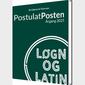 Postulatposten - Bo G�tzsche Thomsen - Bog