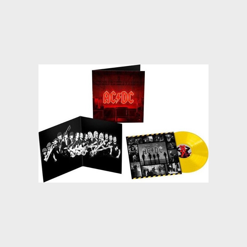 Ac Dc - Power Up - Transparent Yellow - Vinyl Lp