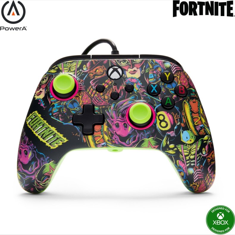 Powera - Advantage Wired Controller - Fortnite Glow