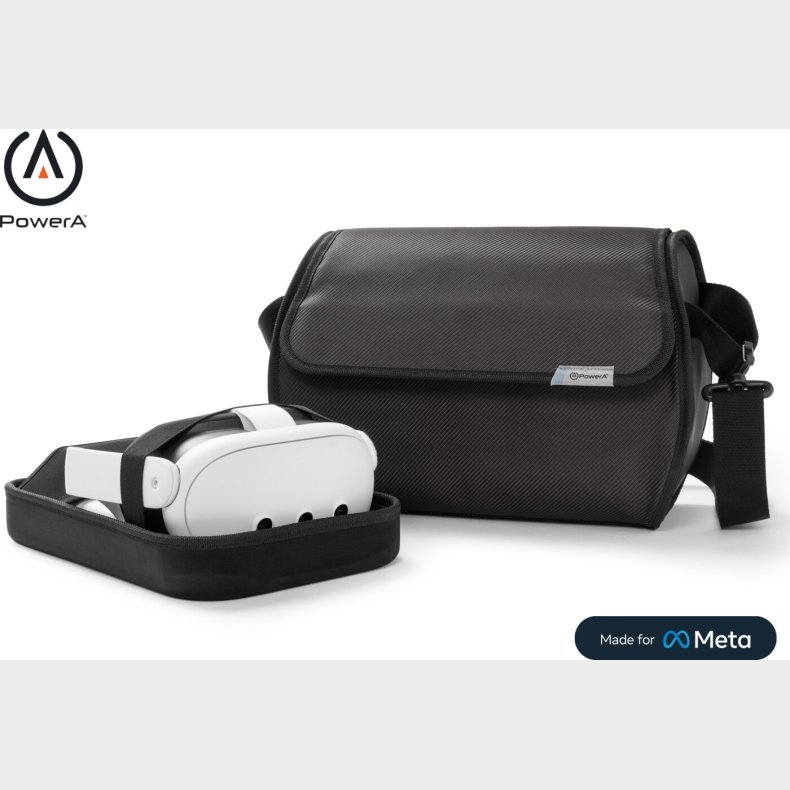 Powera Carrying & Cleaning Kit - Black (meta Quest)