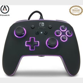 Powera Enhanced Wired Controller - Nintendo Switch Spectra - Black