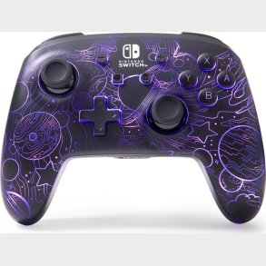 Powera Enhanced Wireless Controller With Lumectra - Galactic Vortex (nintendo Switch)