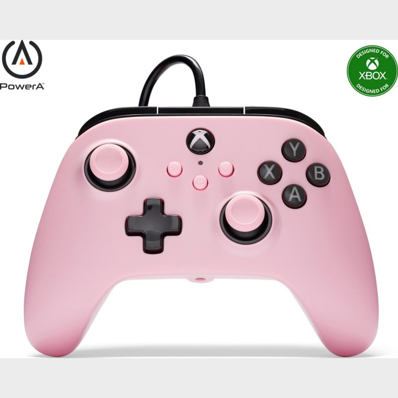 Powera Wired Controller - Pink (xbox X/s)