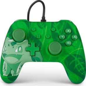 Powera - Nintendo Switch Controller - Tonal Bulbasaur