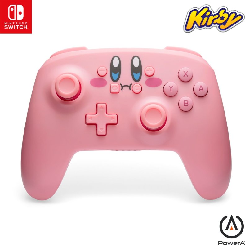 Powera Wireless Controller - Kirby Mouthful