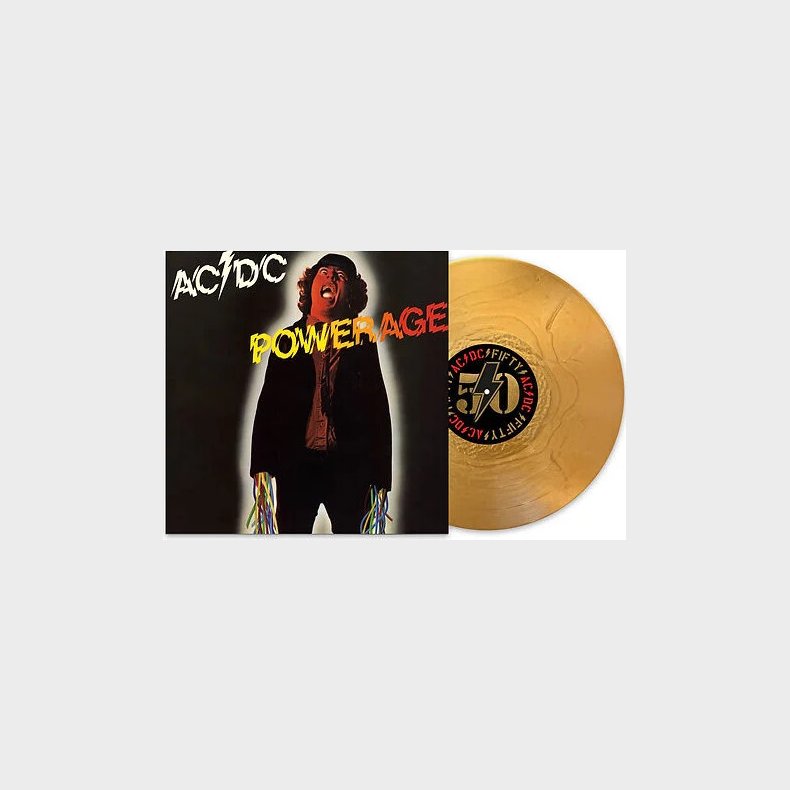 Ac Dc - Powerage - Gold Metallic Edition - Vinyl Lp
