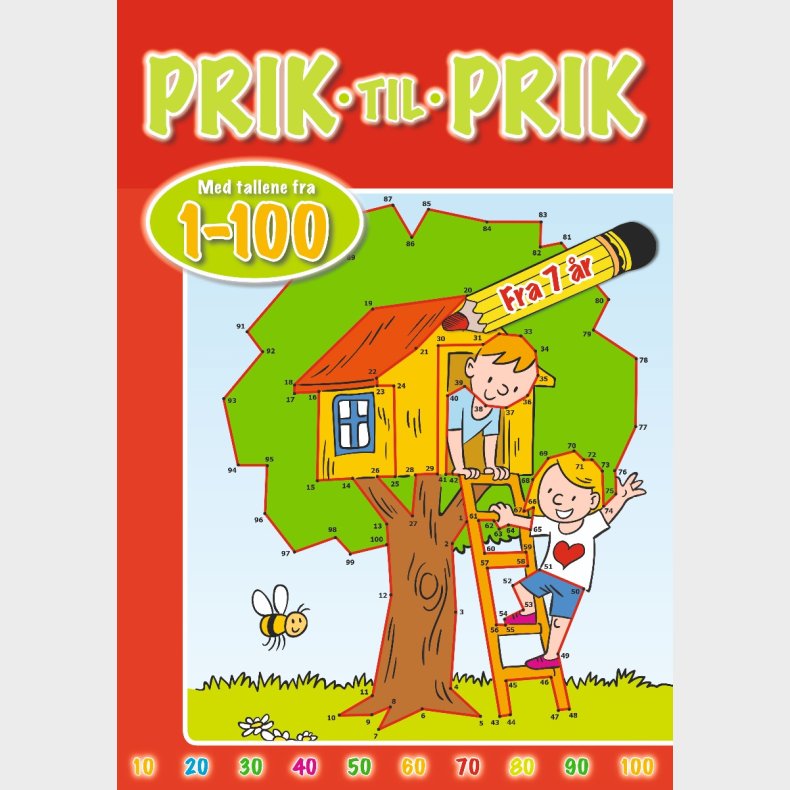 Prik til prik 1-100 - Tr�hus