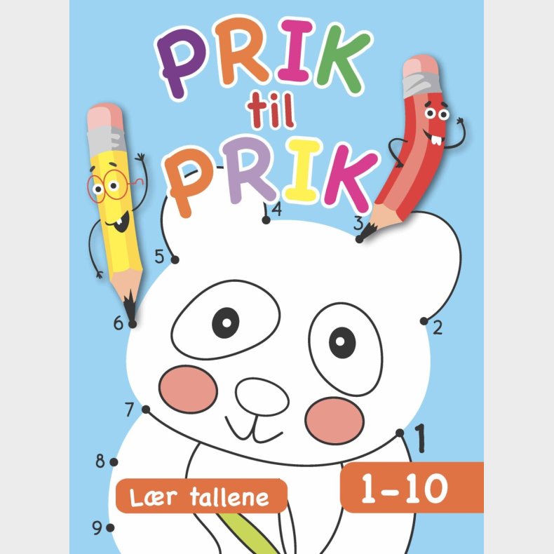 Prik Til Prik: L�r Tallene 1-10 - Bog