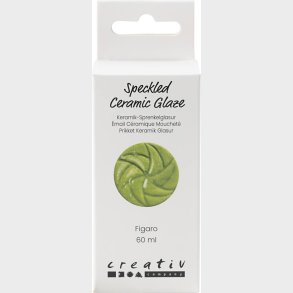 Prikket Keramik Glasur  - 999-1060 C - Dkkende - Figaro - 60 Ml