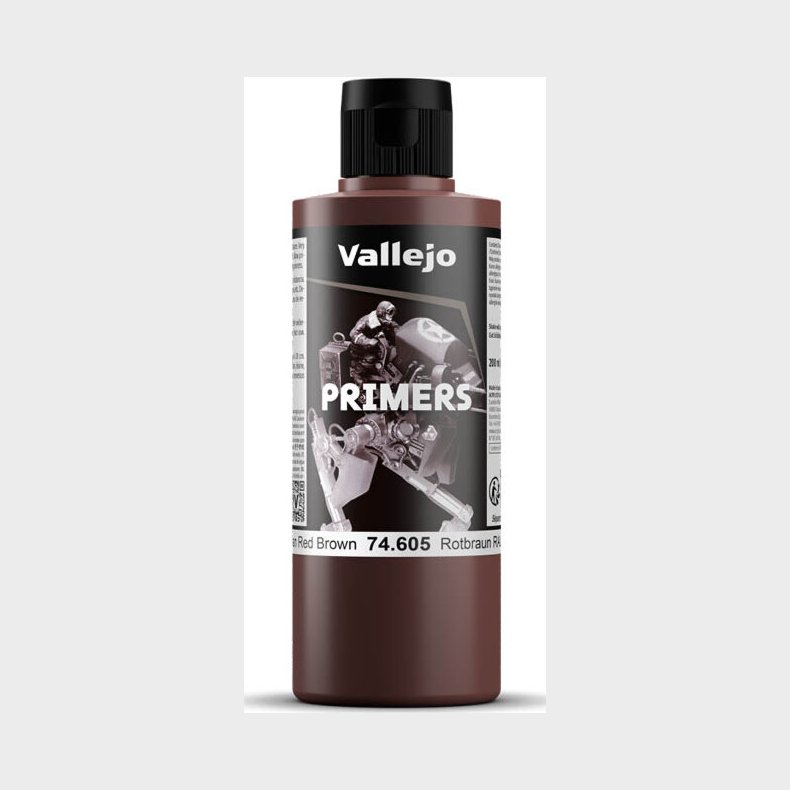 Vallejo - Surface Primer - German Red Brown 200 Ml