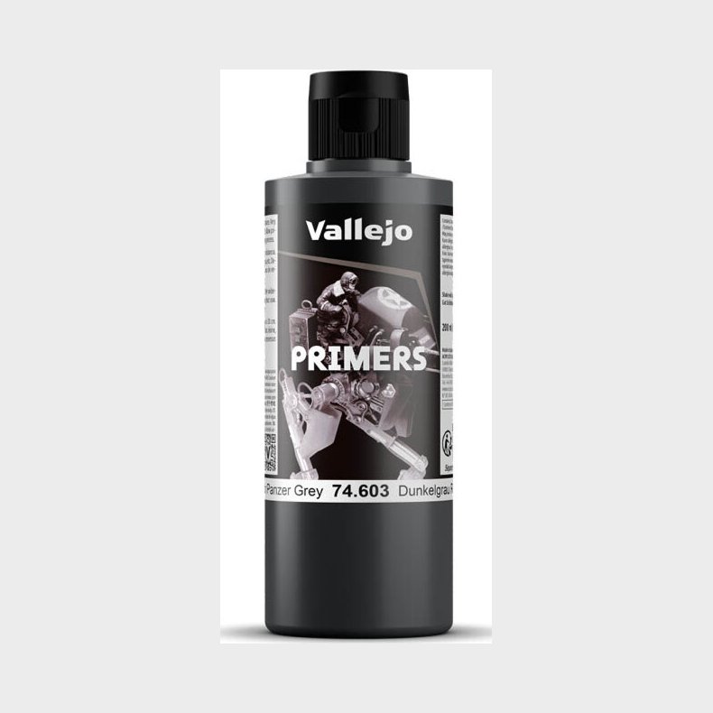 Vallejo - Surface Primer - German Panzer Grey 200 Ml