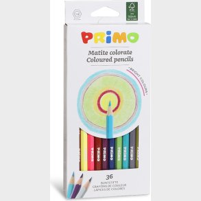 Primo - Farveblyanter 36 Stk
