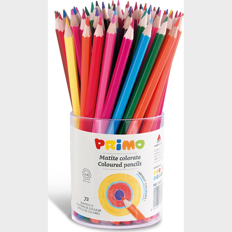 Primo - Farveblyanter 72 Stk