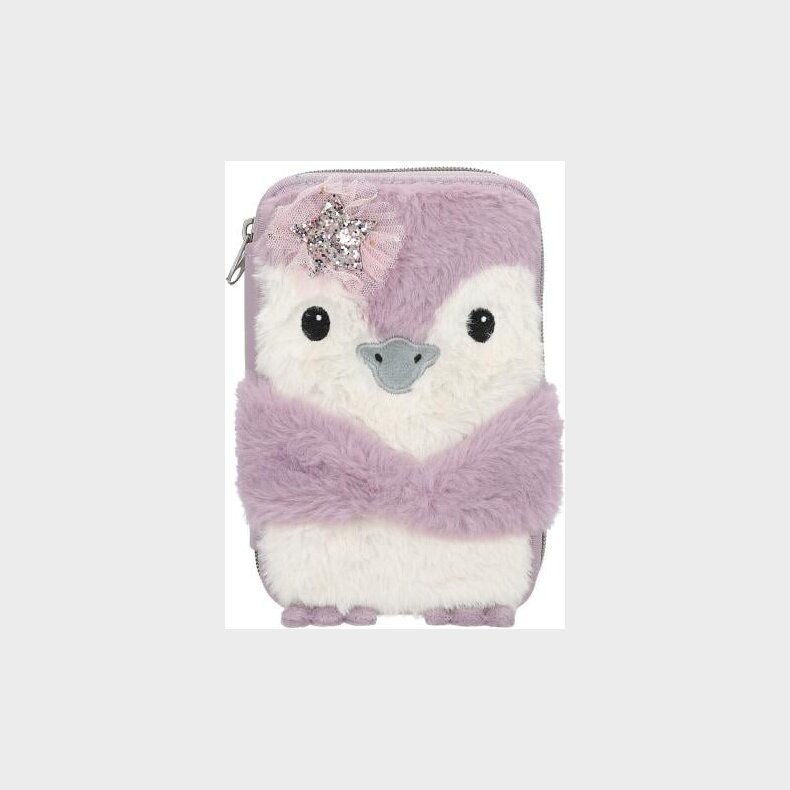 Princess Mimi - Penalhus Med Indhold - Dobbelt - Pingvin