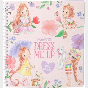 Princess Mimi - Dress Me Up Stickersbog - (0413577) - Bog