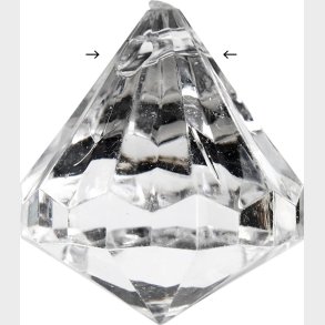 Prisme - Str. 27x30 Mm - Hulstr. 2,5 Mm - Blank Transparent - 8 Stk.