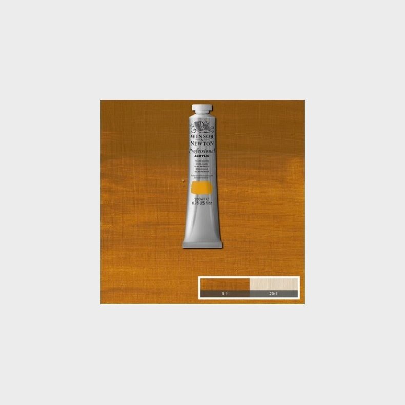 Winsor & Newton - Akrylmaling - Yellow Ochre 200 Ml