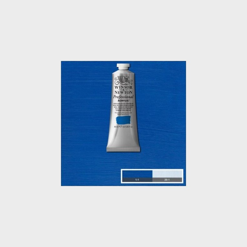 Winsor & Newton - Galeria Akrylmaling - Cerulean Blue 60 Ml