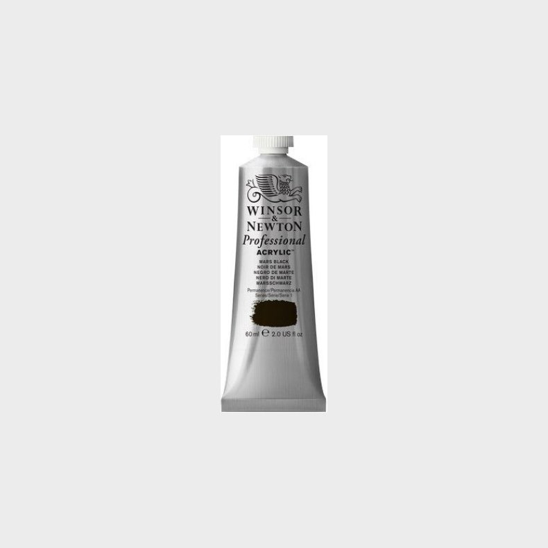Winsor & Newton - Akrylmaling - Mars Black 60 Ml